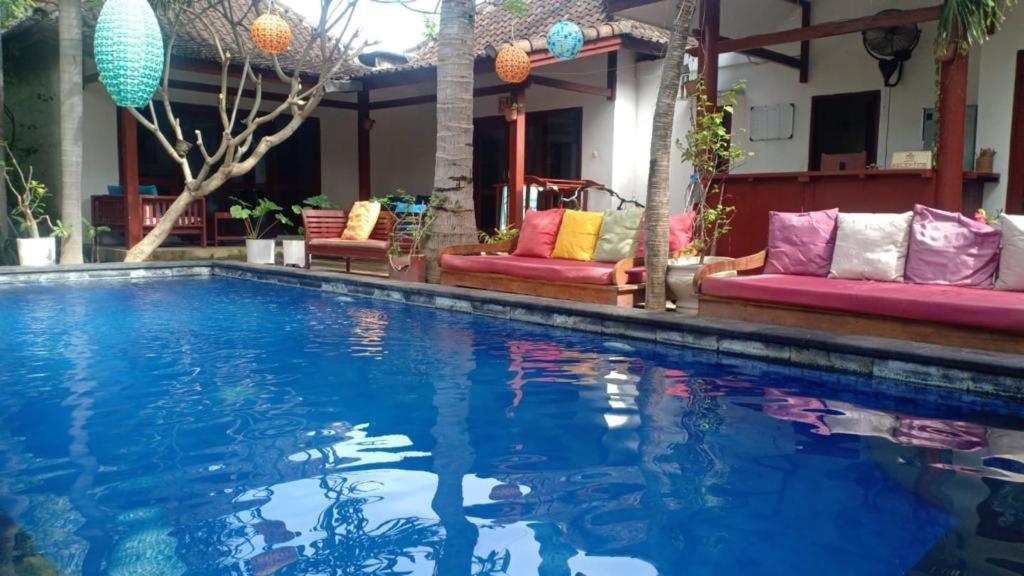 Aaliku Bungalows Gili Trawangan Extérieur photo